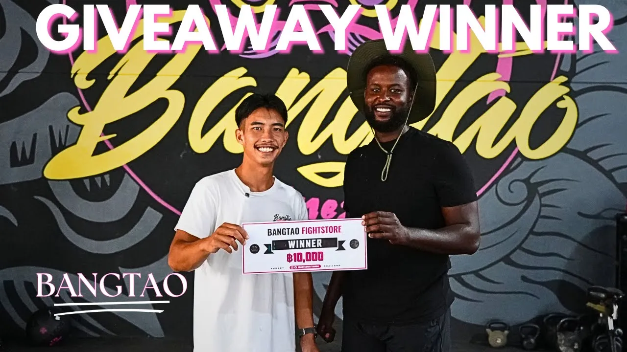 Merch Giveaway Winner | 10k | Bangtao Muay Thai & MMA | PJ
