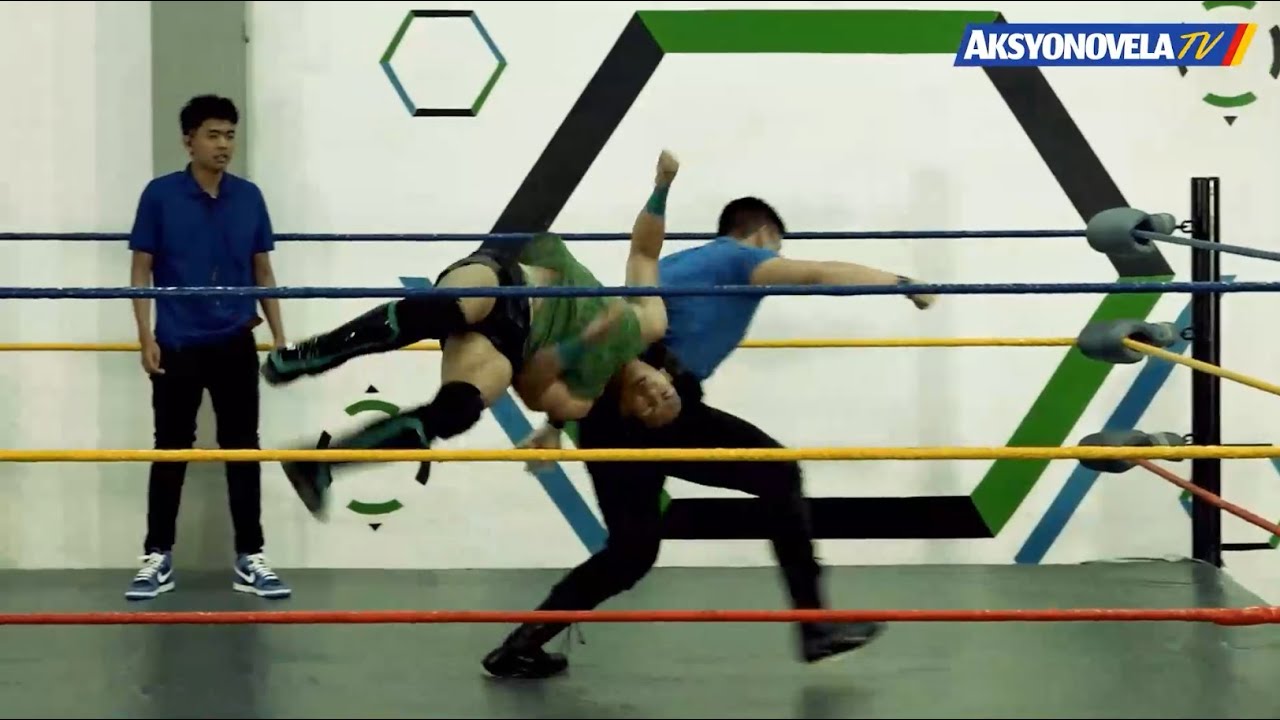 FREE PINOY WRESTLING: MWF Champion Fabio Makisig vs Migs Valdez (MWF AksyonovelaTV S3E2) background