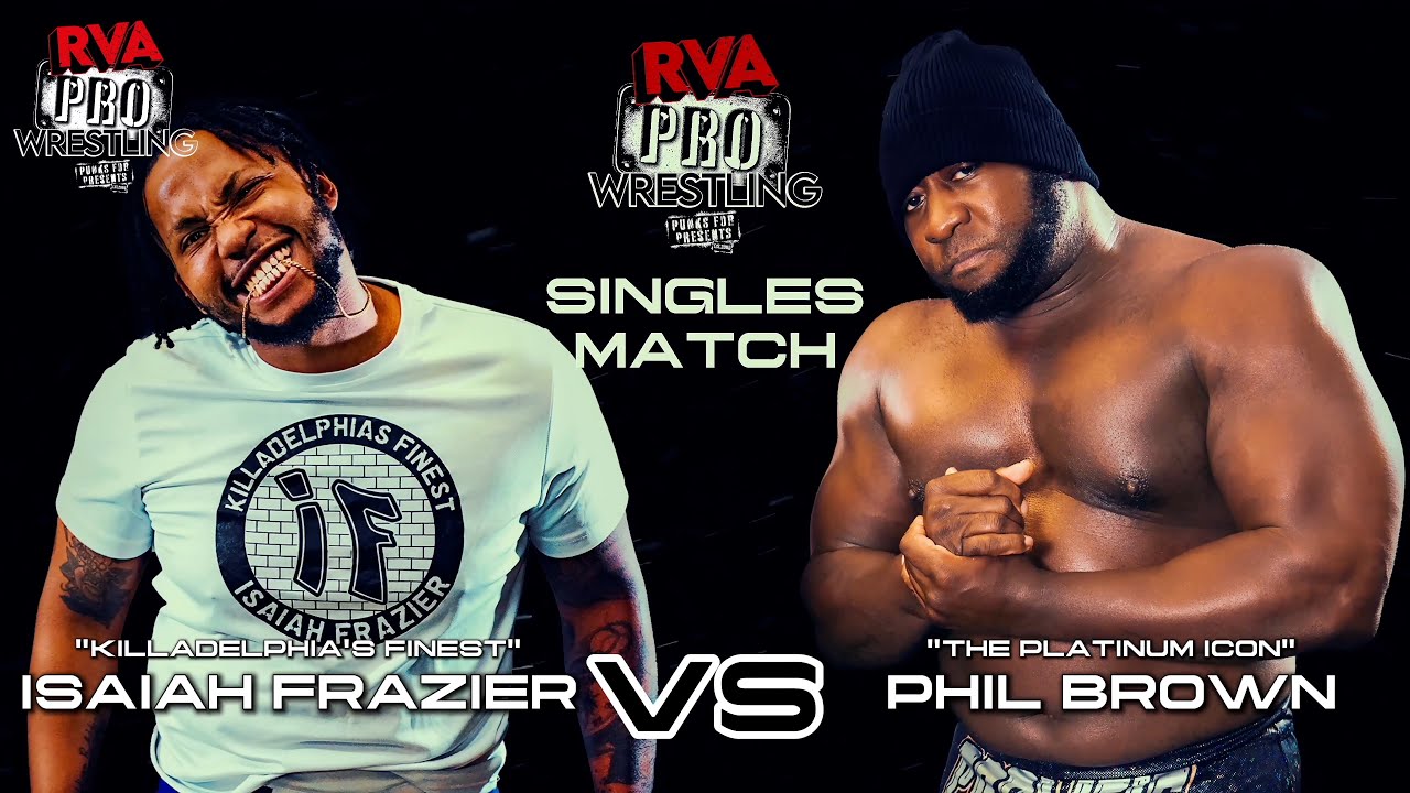 💥 Frazier vs. Phil Brown - RVA Pro Wrestling Heavy Hitters Collide | Hardywood | 9/17/25