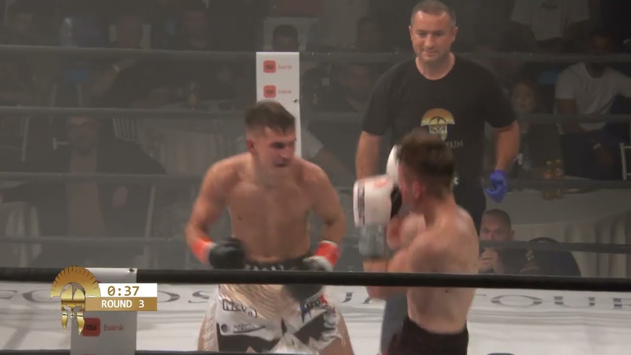 Show! Sebi Gal a debutat pe cardul principal chiar la Brașov la COLOSSEUM 47 alături de Emanuel Vlad