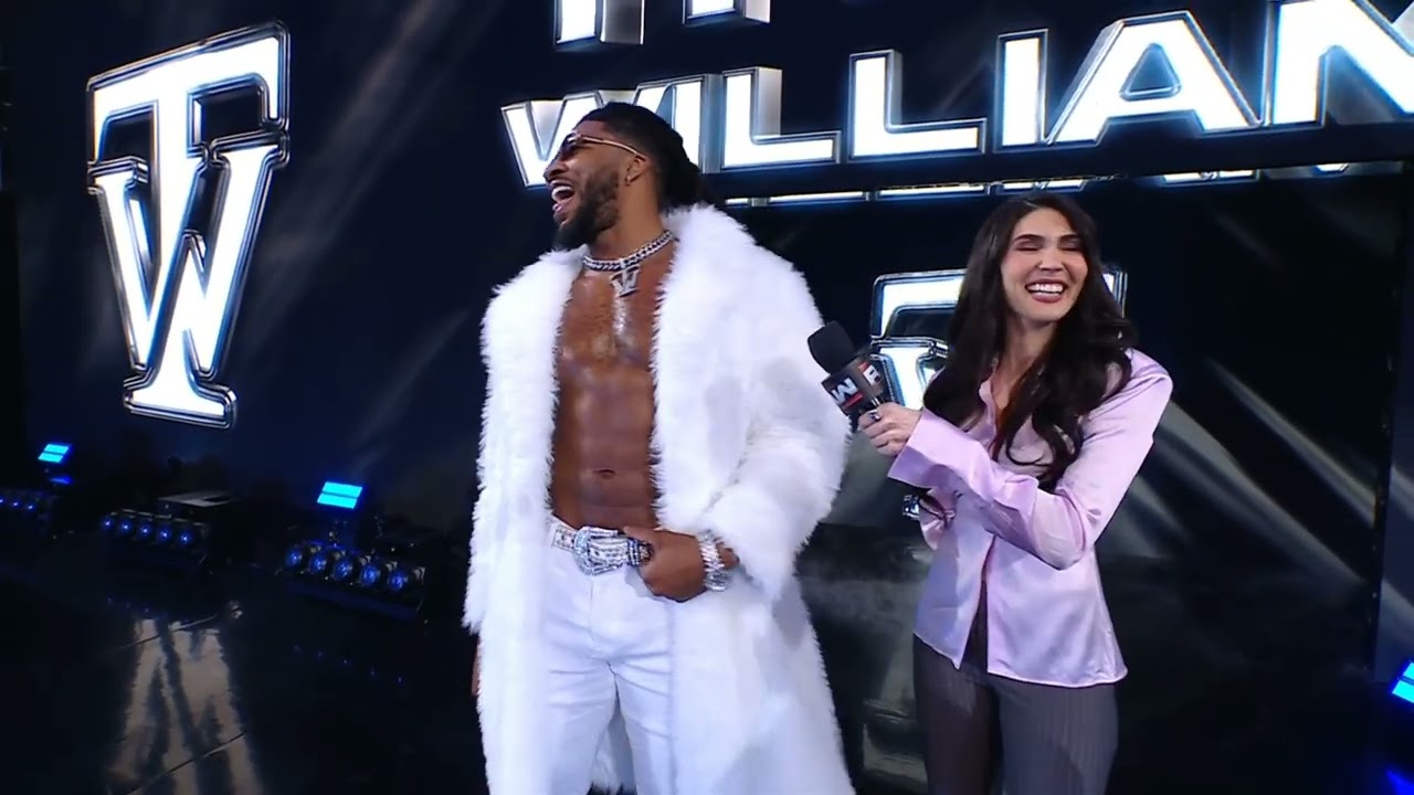 WWE RAW TRICK WILLIAMS ENTRANCE 02/23/26
