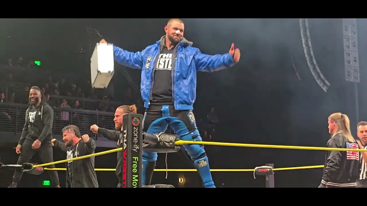 Tna Nick nemeth & eddy Edward's vs mike Santana & Leon slater nashville tn the pinnacle 2 13 26 