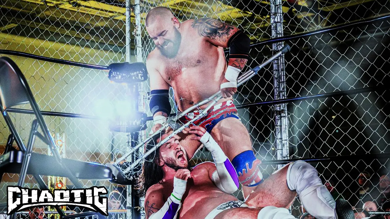BARBED WIRE STEEL CAGE MATCH - JT Dunn vs Danny Miles