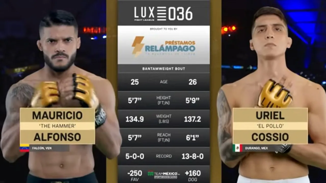 Uriel "Pollo" Cossio vs Mauricio "Hammer" Alfonso