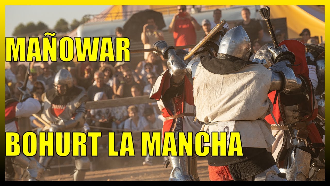 BUHURT COMBATE MEDIEVAL: 5 VS 5 BOHURT LA MANCHA VS MAÑOWAR backdrop