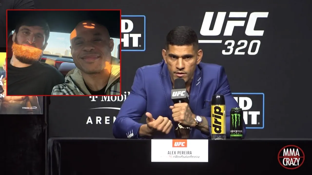 Alex Pereira SLAMS "PUPPET" Magomed Ankalaev "Say what your coach wanted !"