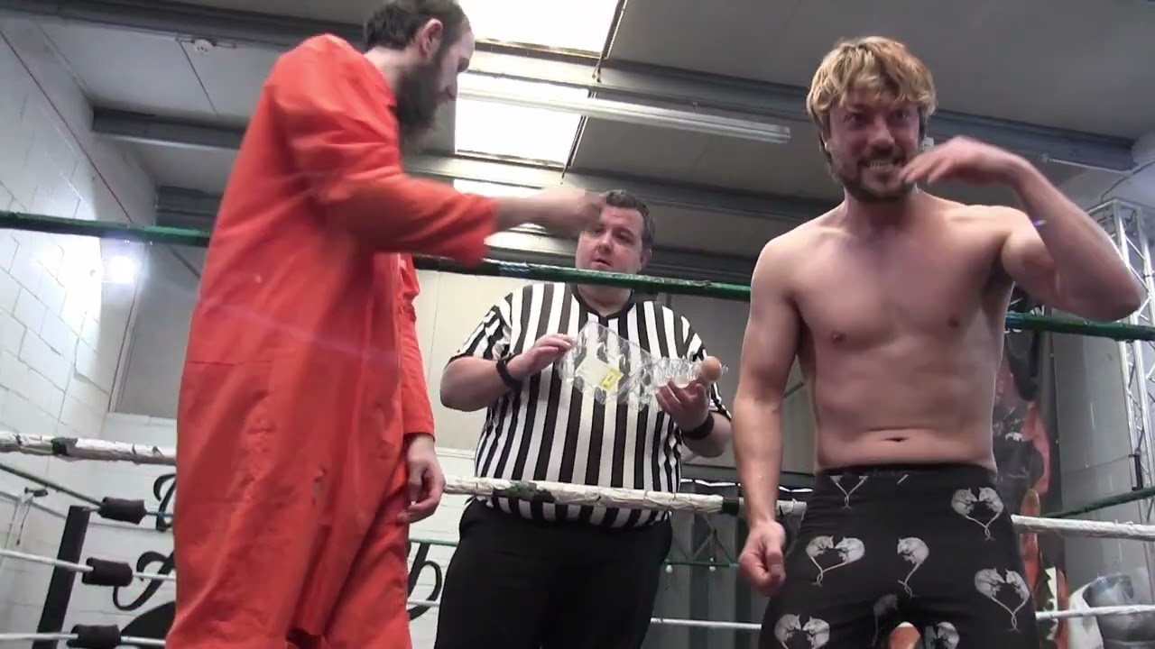 PCW OPEN RING - Axel Strife vs Kramer adams background