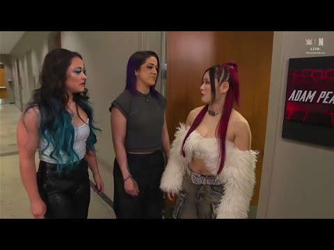 Lyra Valkyria, Bayley & IYO Sky Backstage Segment
