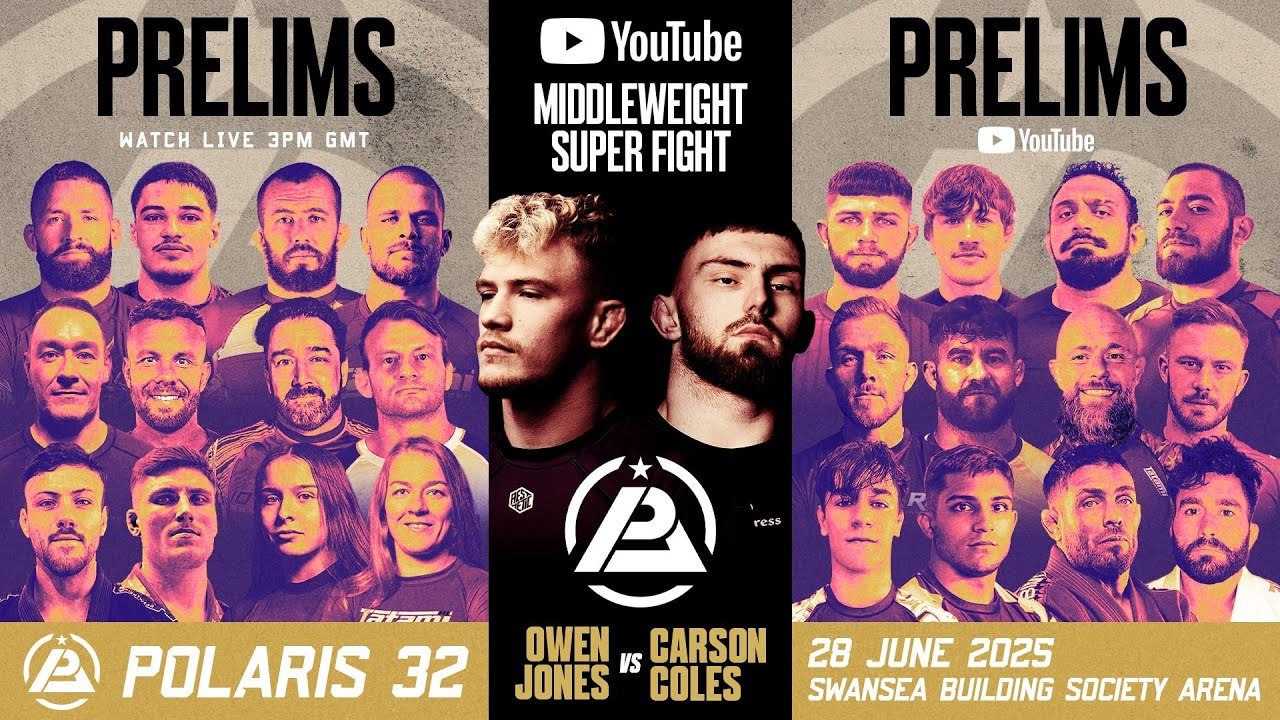 POLARIS 32: *LIVE & FREE* PRELIMS background