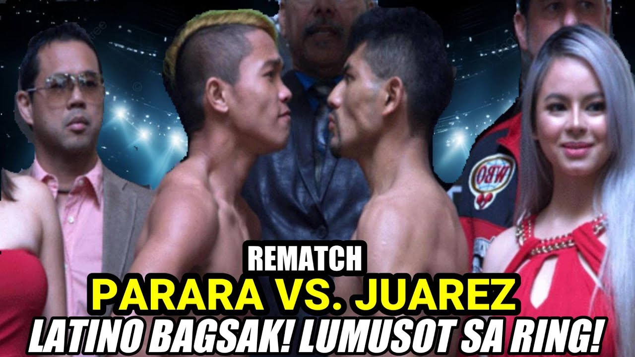 PAGARA VS JUAREZ REMATCH | PAGARA PINABAGSAK ANG LATINO MUNTIK MAHULOG SA RING