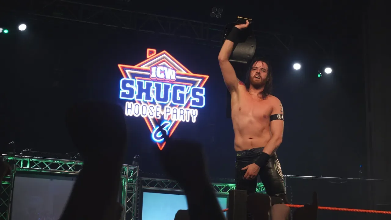 Stevie Boy wins the ICW World Heavyweight Title!