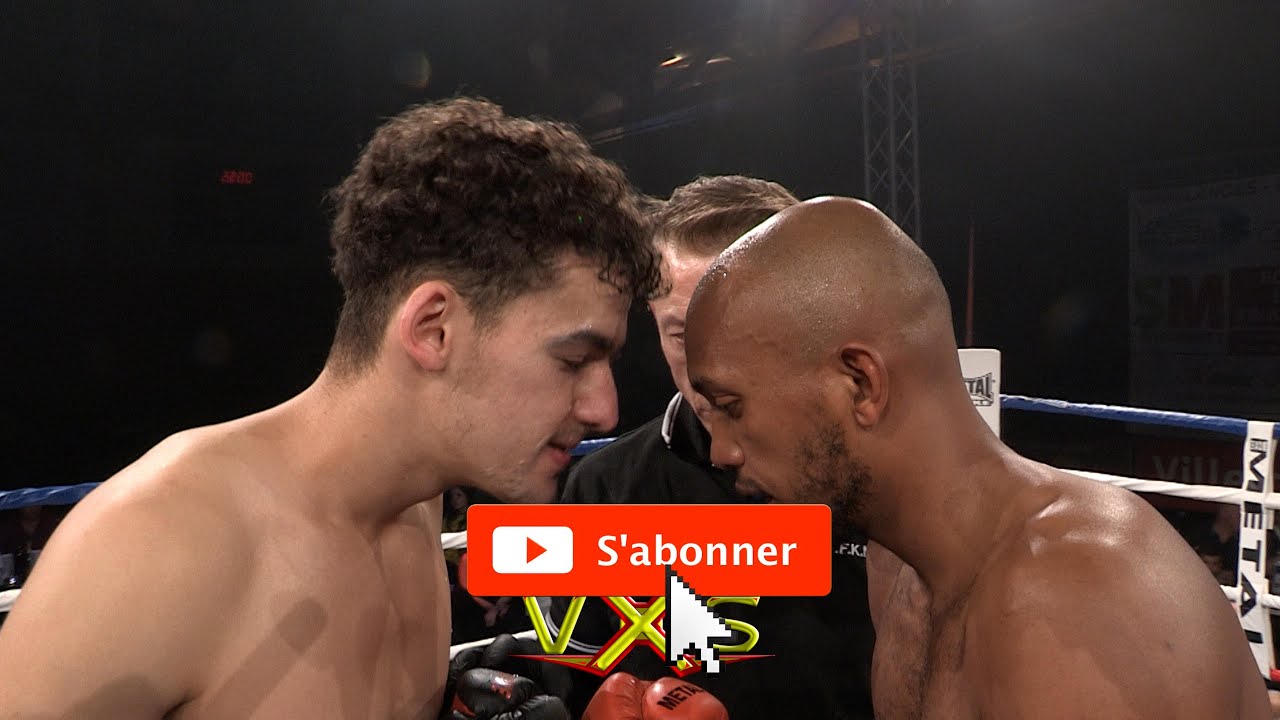 Marlon AMANVILLE vs Mohamed EL BOUSKLAOUI By @vxstv #pilon #fight
