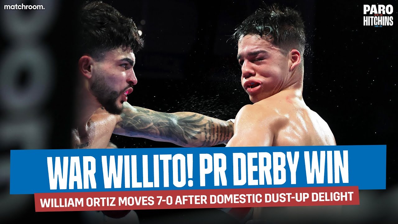 William Ortiz vs Lionell Omar Colon (Paro Vs Hitchins Undercard) background