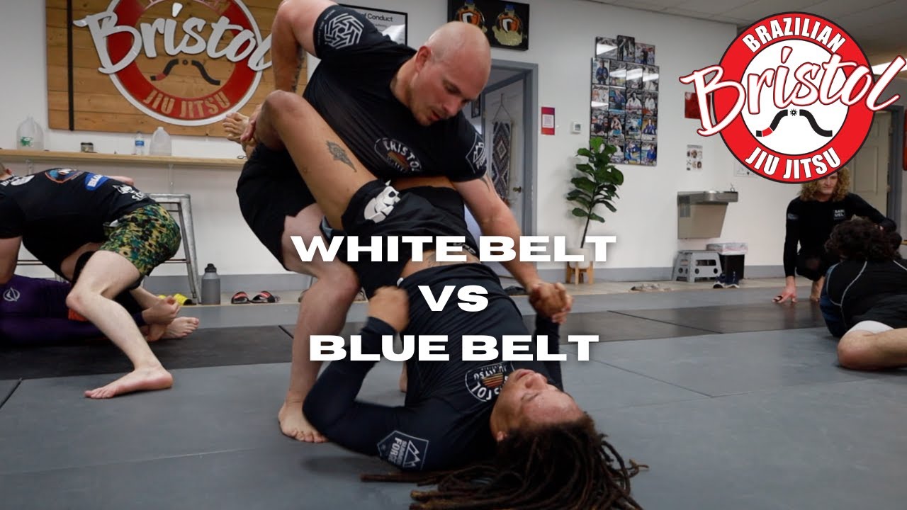 JUICY white belt beats up blue belt