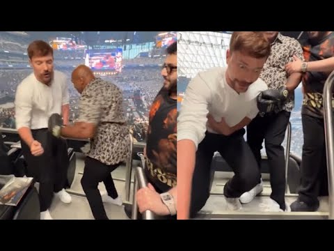 Mike Tyson Punches MrBeast In The Liver