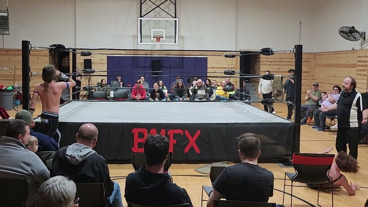 Thunder Kitty (c) vs Jared Kripke (No DQ - BMFX Grande All Invitational Title) - BMFX 2/18/24 backdrop
