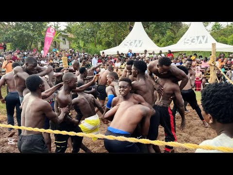30 Wrestlers, 1 Winner! , Unbelievable match of all time in history #sgw #foryou #wrestling #africa background