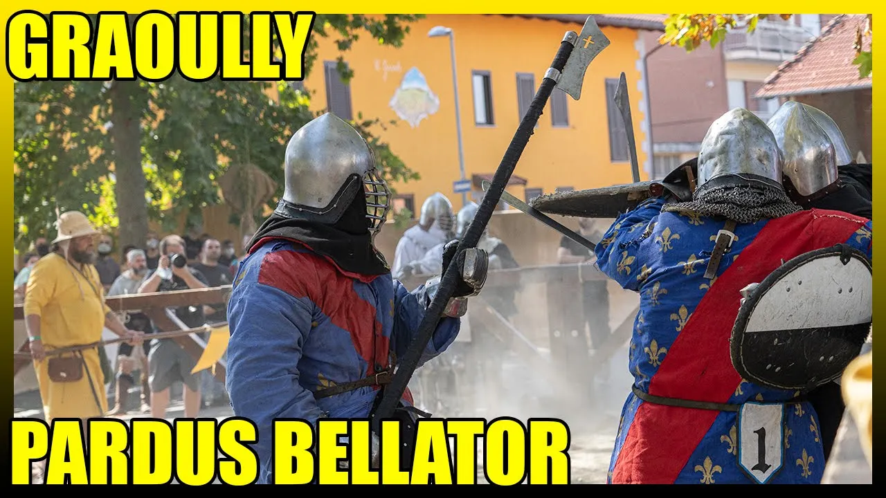 MEDIEVAL COMBAT TORNEO DELLE ALPI 2021 GRAOULLY VS PARDUS BELLATOR background