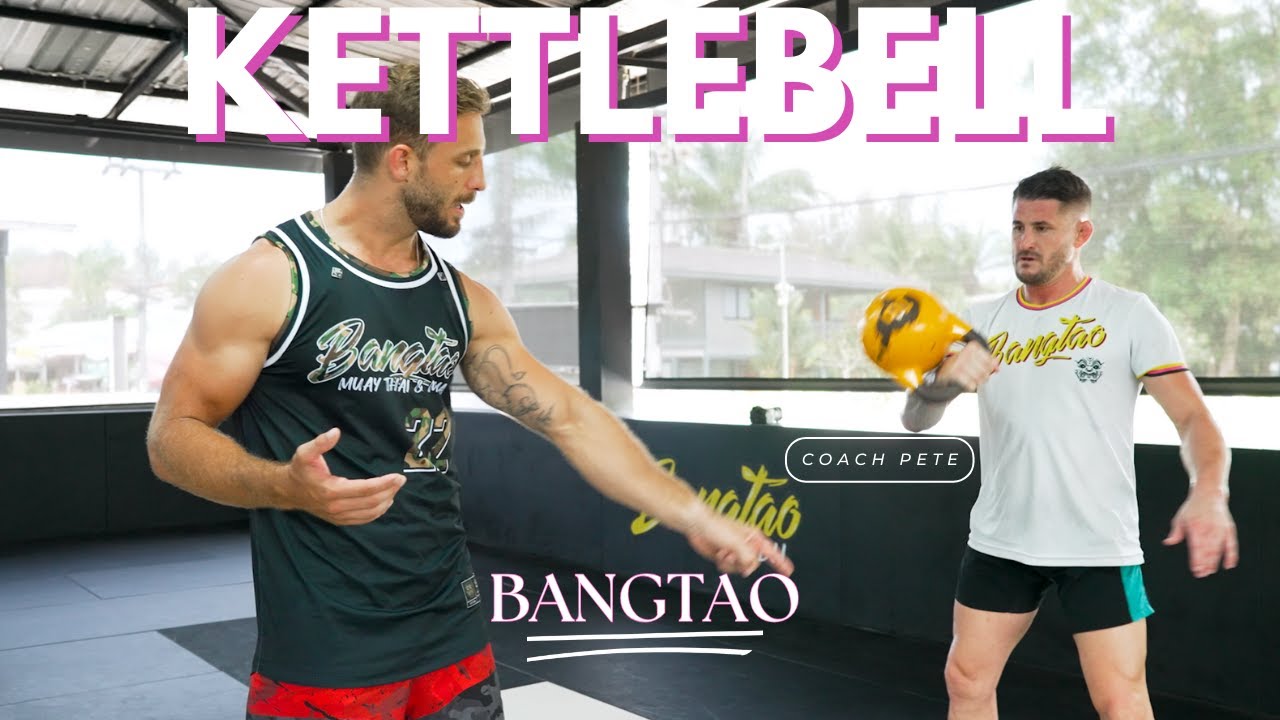 Kettlebell Routine for MMA | Strength & Conditioning | Bangtao Fitness | Peter Forneck background