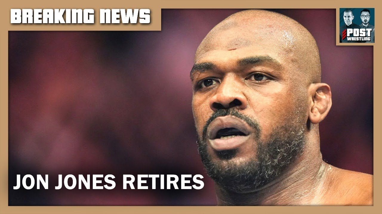 BREAKING NEWS: Jon Jones Retires backdrop