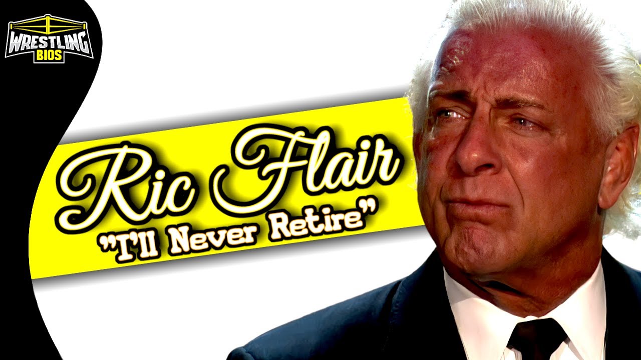 "I'll Never Retire" - The Story of Ric Flair's Final WWE Match background