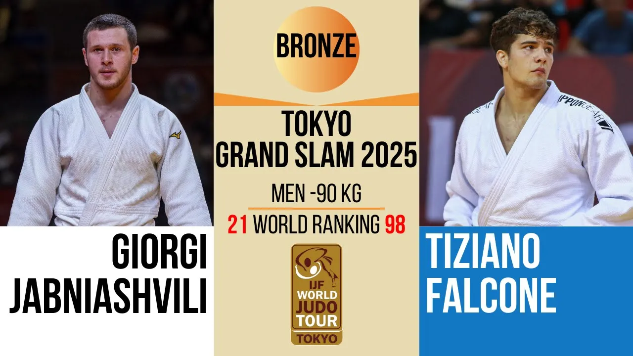 Giorgi JABNIASHVILI VS Tiziano FALCONE | TOKYO Grand Slam 2025 | BRONZE -90 kg
