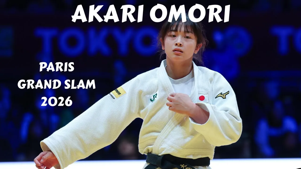 Akari Omori complete competitions at PARIS Grand Slam 2026