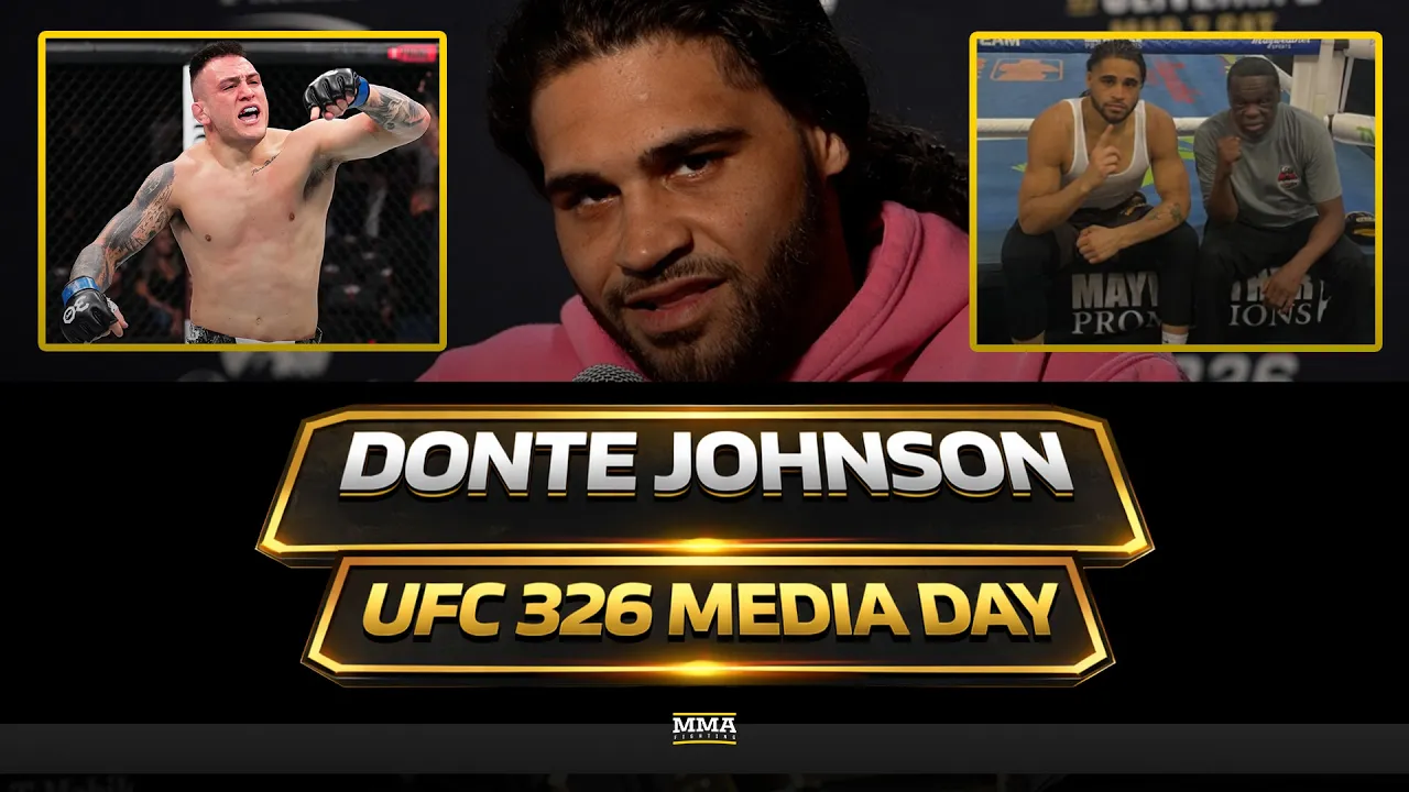 Donte Johnson Predicts Fireworks At UFC 326, Talks Aggressive Fighting Style | MMA Fighting