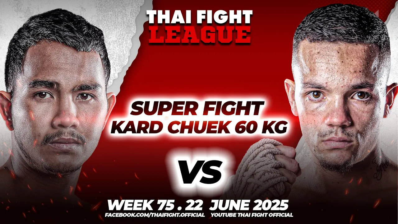 Siam Yodtanong Muaythai Gym VS Gregory Conde | THAI FIGHT LEAGUE #75 backdrop