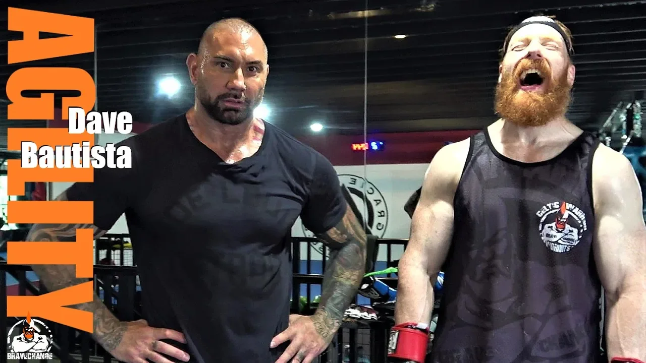 Dave Bautista Agility Ladder (DRILLS!)