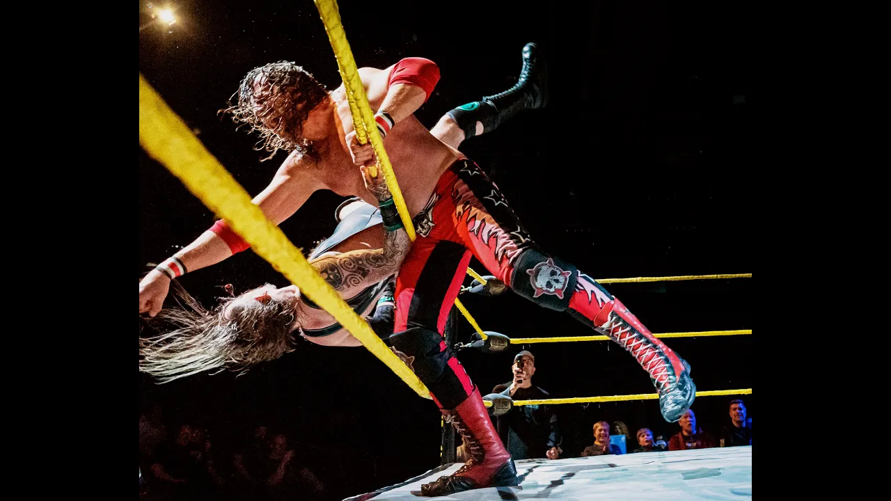 SuperSLAM! II - "Back Breaker" Dylan Broda vs. "The Rebel" StarBuck (SLAM! Championship match 2025) background