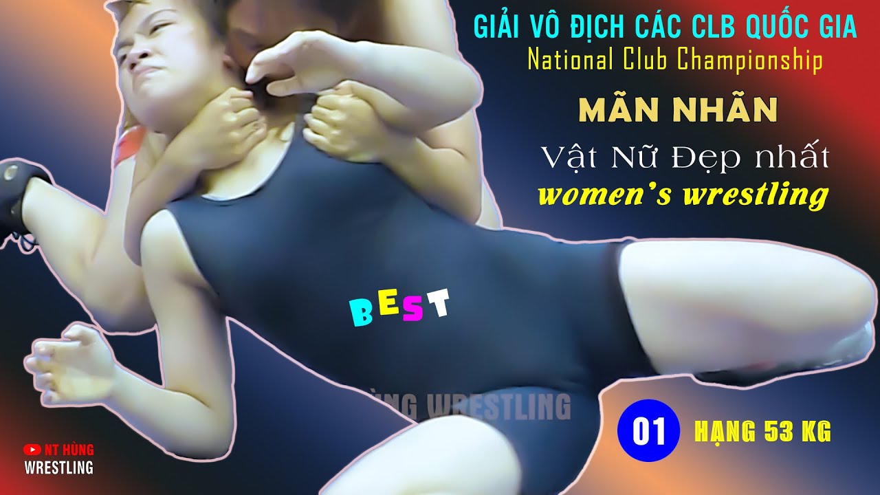 Vật Nữ - Giải vô địch các CLB quốc gia 2024. hạng 53 kg. Vietnam Women's Wrestling Championship background