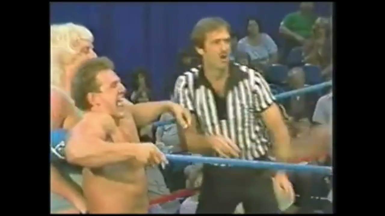 Larry Matysik. St. louis Wrestling 1983 Part 2 background