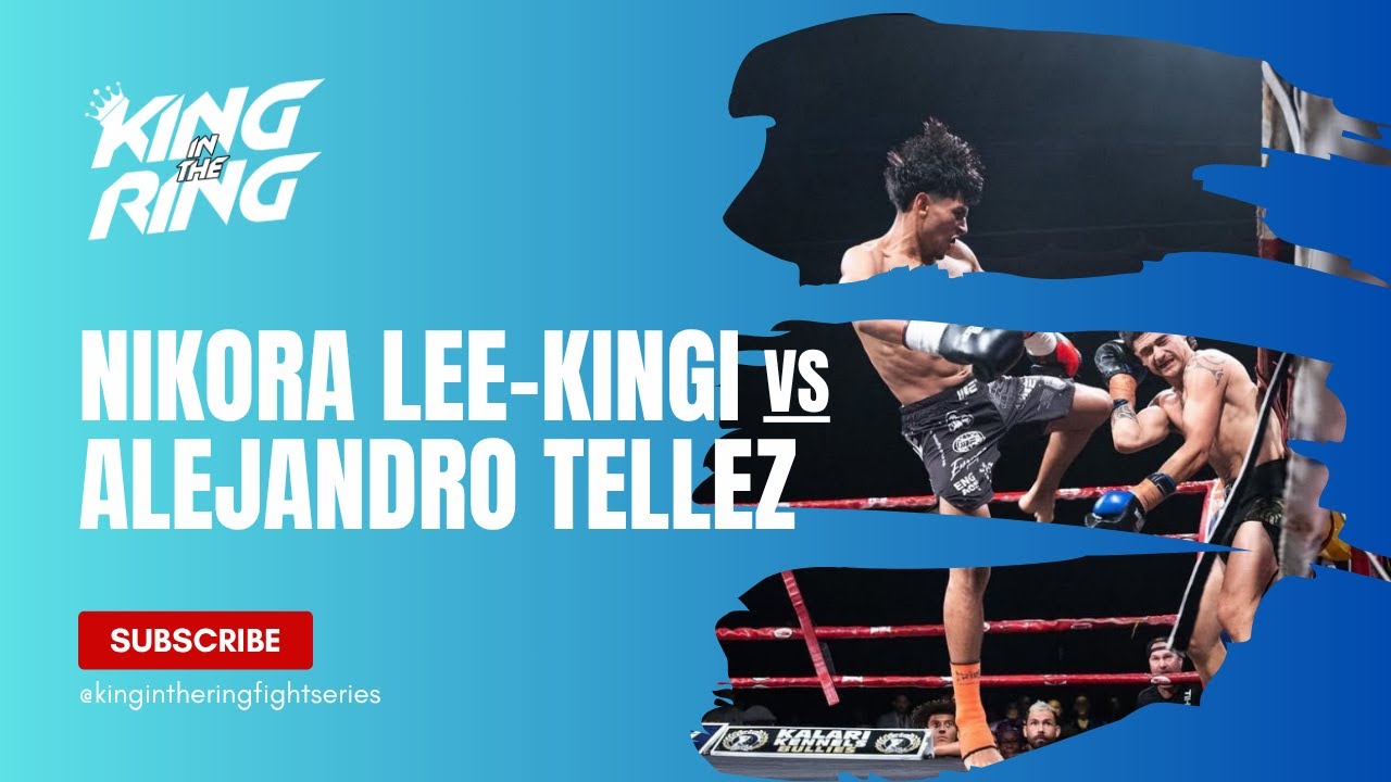 62kg : Nikora Lee-Kingi vs Alejandro Tellez