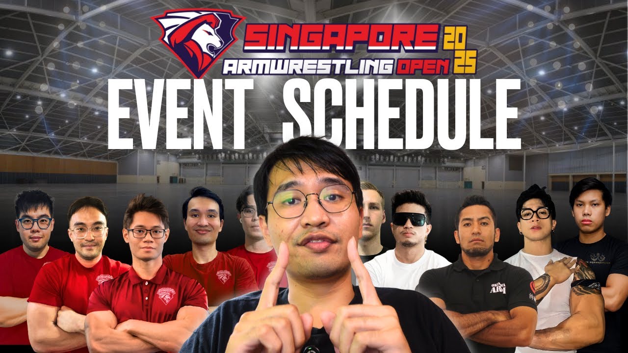 What's Going to Happen at Singapore Armwrestling Open 2025