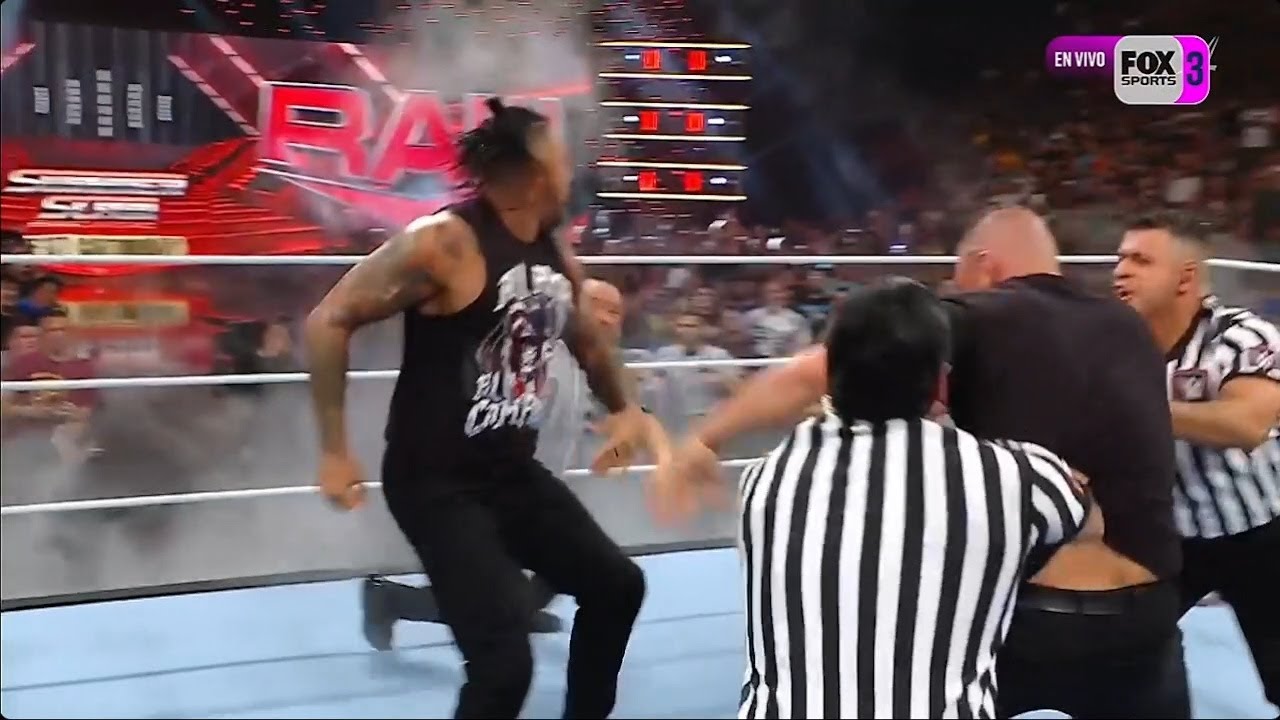 Damian Priest ataca a Gunther - WWE RAW 22 de Julio 2024 Español background
