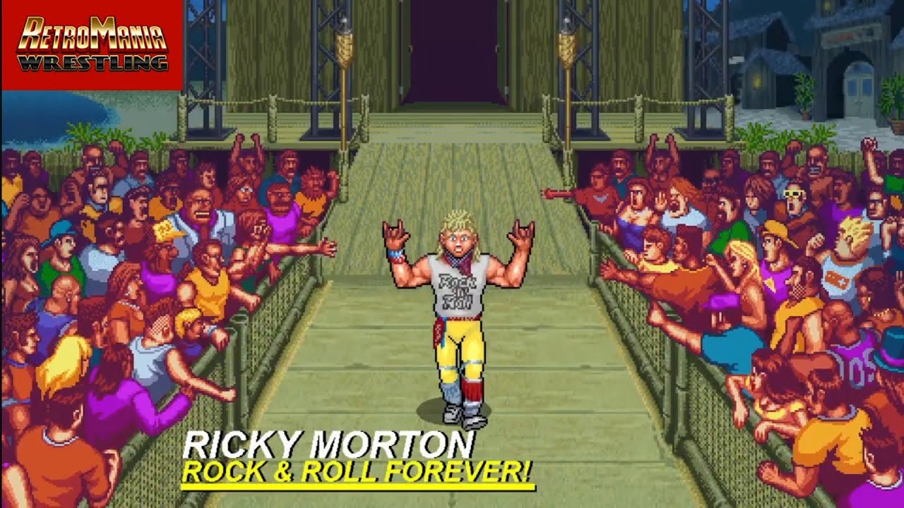 Ricky Morton vs Blue Meanie. RetroMania Wrestling