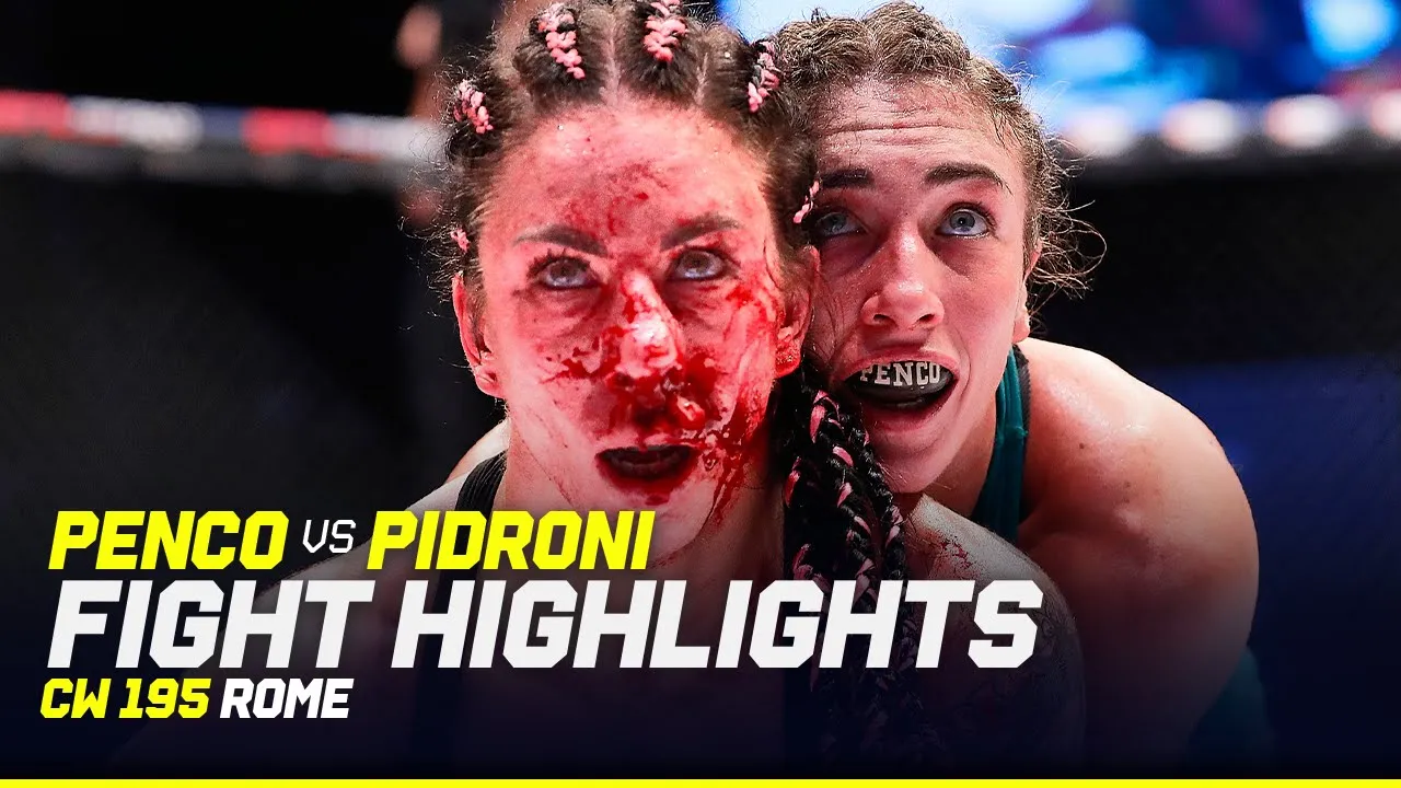ALL OUT WAR🩸 🇮🇹 | Chiara Penco vs. Fabiola Pidroni | CW 195 Rome FIGHT HIGHLIGHTS background