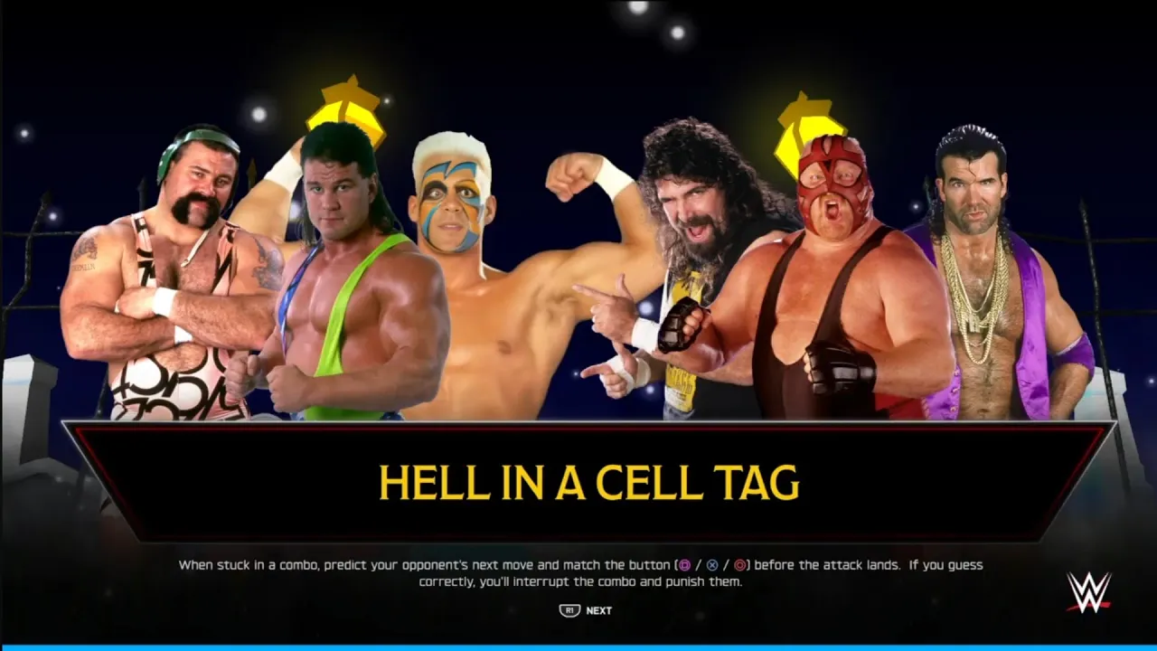 Chamber of Horrors Match Halloween Havoc 91. WWE 2K25