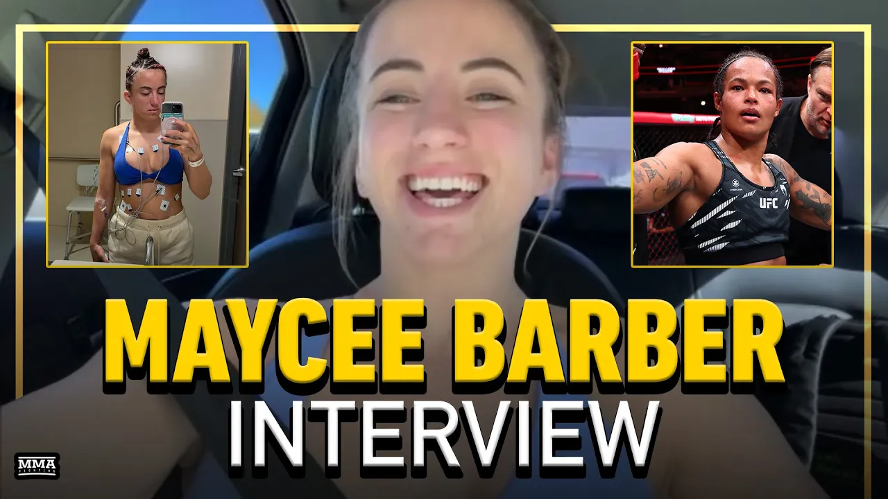 Maycee Barber REVEALS Recovery from Recent Medical Issues, Booking Fight at UFC 323 -  MMA Fighting