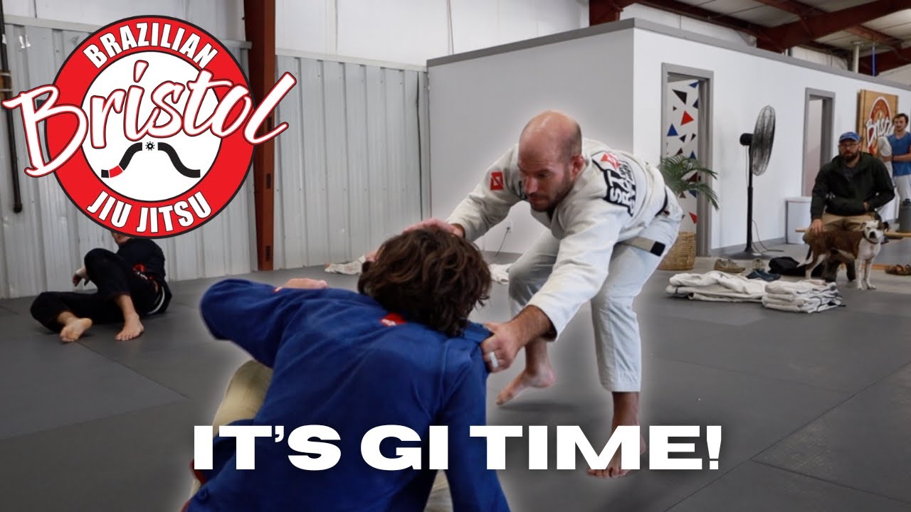 hard training back in the gi! background