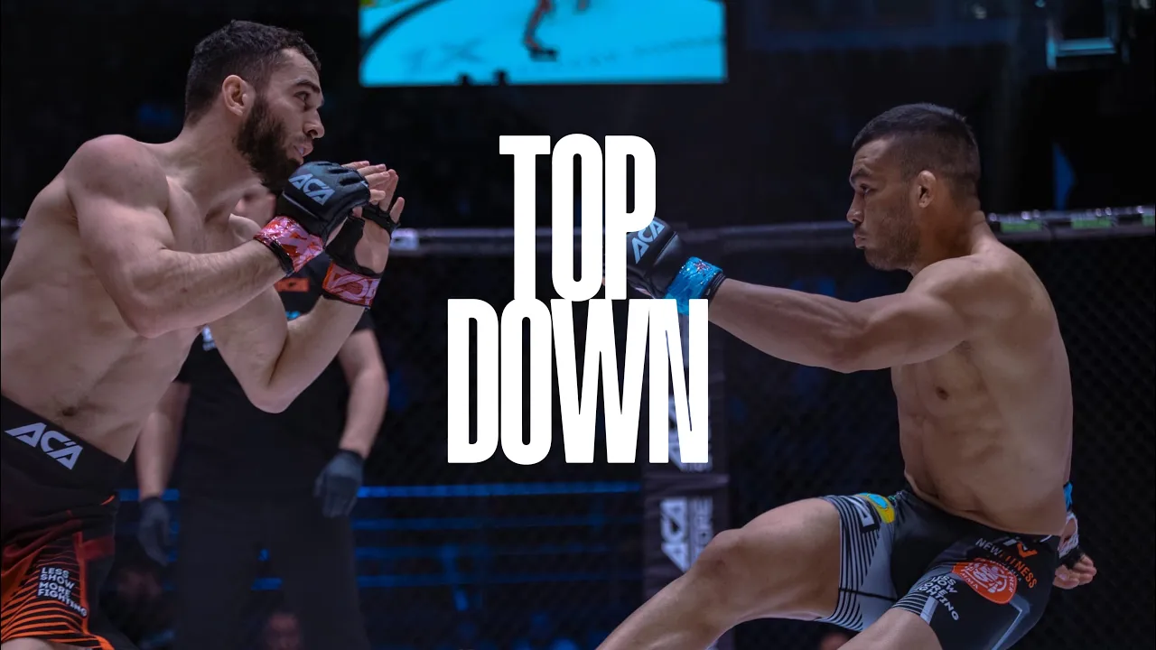 Top Down: Карлос Аугусто vs. Ахмадхан Боков | Carlos Augusto vs. Akhmadkhan Bokov | ACA 138 background