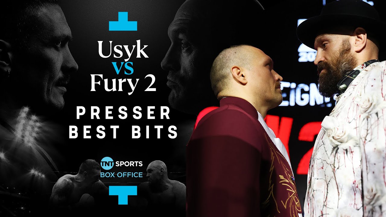 "I'LL DISH OUT A LOT OF PAIN!" 😤 Oleksandr Usyk vs Tyson Fury 2 Press Conference Best Bits 🥊 🇸🇦