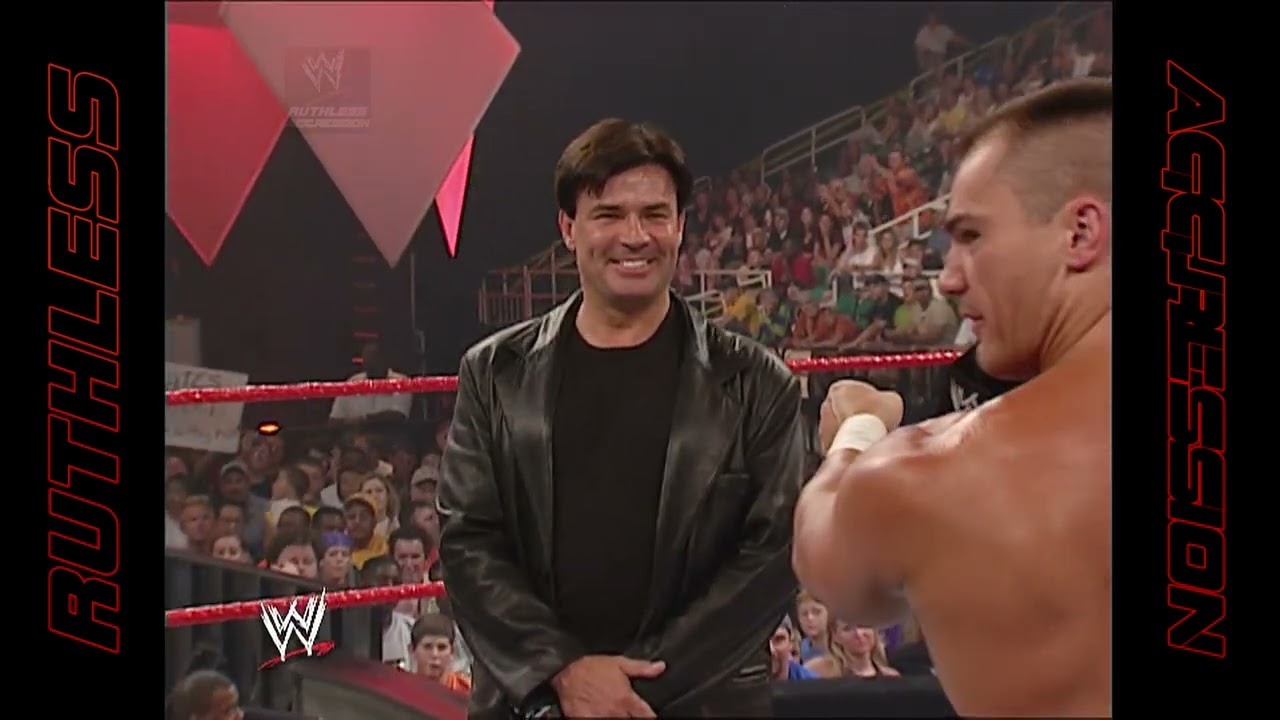 Eric Bischoff introduces The Un-Americans | WWE RAW (2002) background