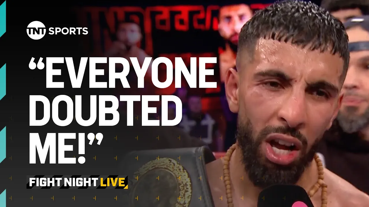 POST FIGHT REACTION: Shabaz Masoud DEFEATS Liam Davies to win IBO super-bantamweight title 🏆