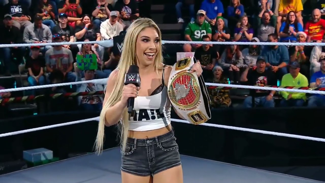 WWE NXT THEA HAIL ENTRANCE 12/23/25