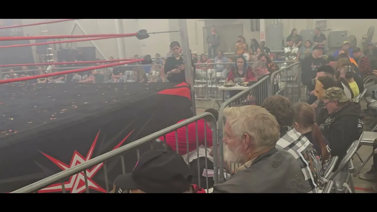 Wwa halloween hell leitchfield ky 10 25 25 Alexander knight vs clay williams for the wwa tittle background