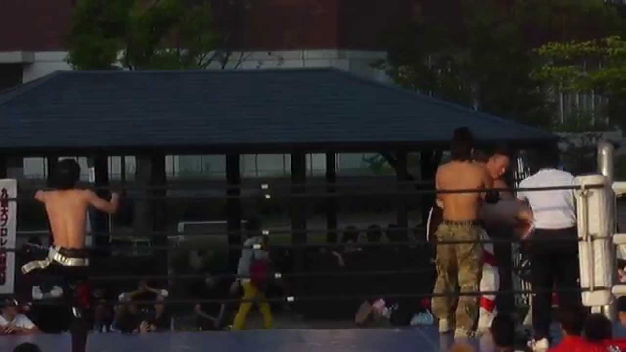 2015/5/31【4】第36回学文祭 メインイベント =九州産業大学プロレス研究部=