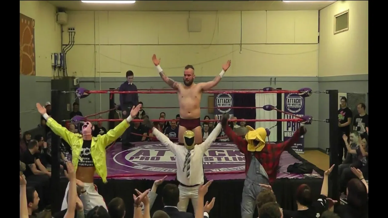 ATTACK! Pro Wrestling - Not Another Dance Spot background