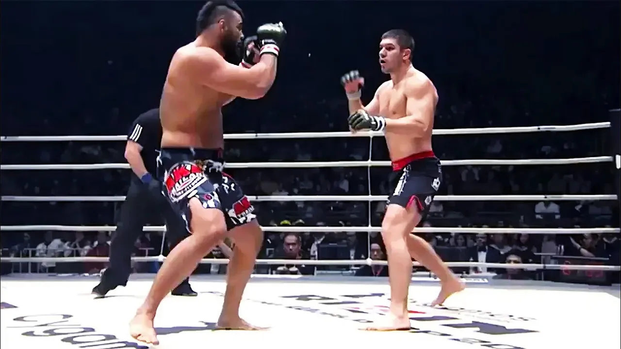 Amir Aliakbari (Iran) vs Valentin Moldavsky (Russia) | MMA Fight, HD backdrop